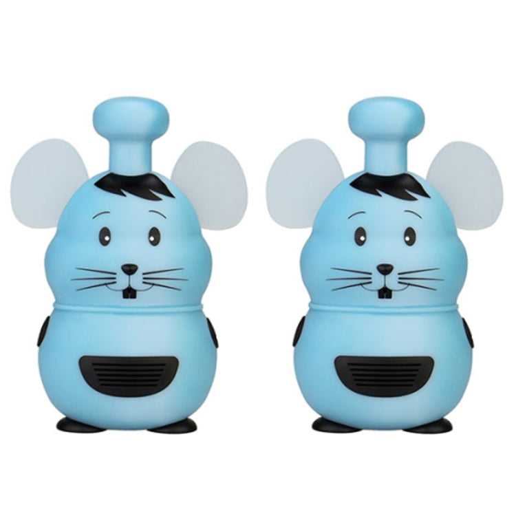 1 Pair RETEVIS RT30M 0.5W EU Frequency PMR446 1CH Mouse Shape Children Handheld Walkie Talkie(Blue) - Children by RETEVIS | Online Shopping UK | buy2fix