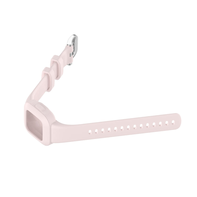 For Garmin Vivofit JR3 Silicone Pure Color Watch Band(Pink) - Watch Bands by buy2fix | Online Shopping UK | buy2fix