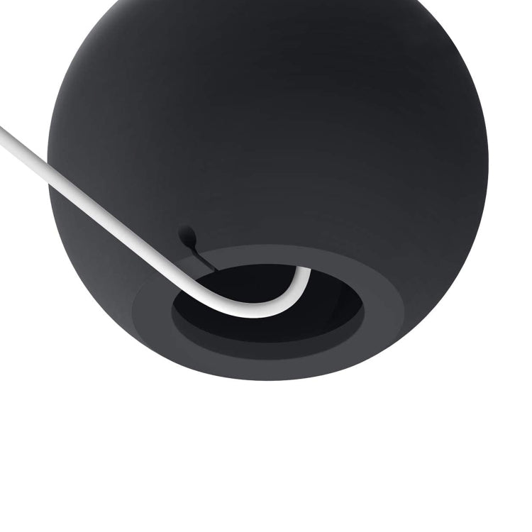 Silicone Pellet Magsafe Magnetic Charger Holder for iPhone 12 Series and Above(Black) - Desktop Holder by buy2fix | Online Shopping UK | buy2fix