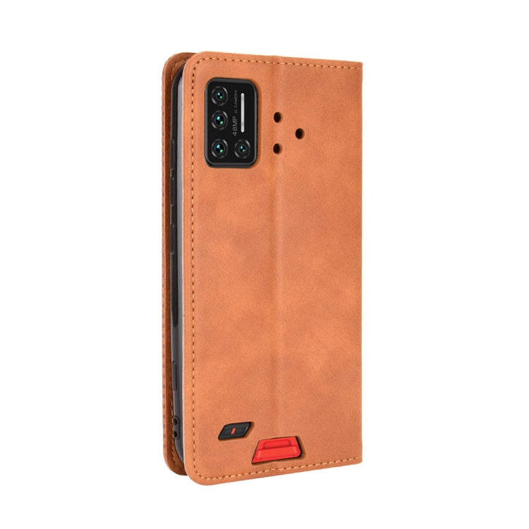 For UMIDIGI Bison GT Magnetic Buckle Retro Crazy Horse Texture Horizontal Flip Leather Case with Holder & Card Slots & Photo Frame(Brown) - More Brand by buy2fix | Online Shopping UK | buy2fix