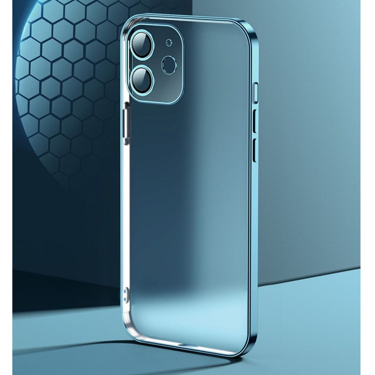 For iPhone 11 Pro Max Anti-fingerprint Frosted Electroplating Protective Case with Camera Film (Silver) - iPhone 11 Pro Max Cases by buy2fix | Online Shopping UK | buy2fix