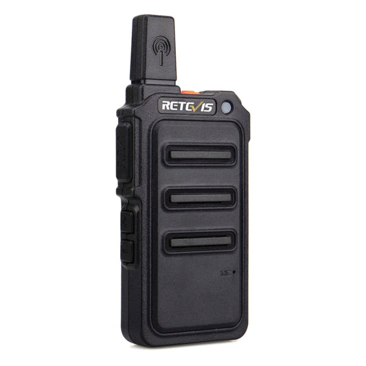 1 Pair RETEVIS RT19 PMR446 16CHS Two Way Radio Handheld Walkie Talkie, EU Plug(Black) - Handheld Walkie Talkie by RETEVIS | Online Shopping UK | buy2fix