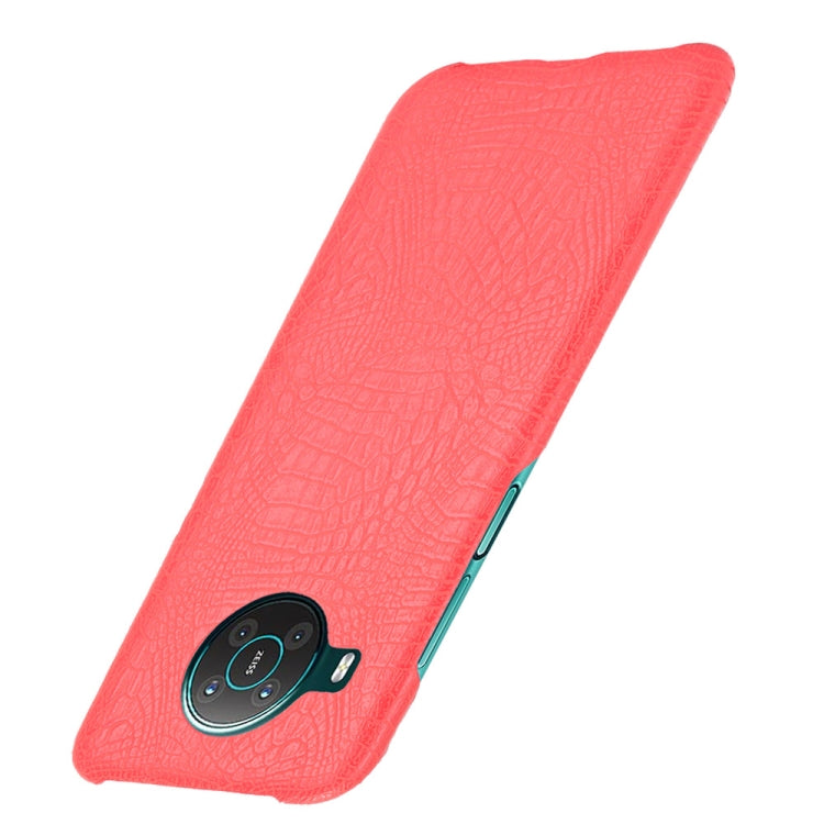 For Nokia X10 / X20 Shockproof Crocodile Texture PC + PU Case(Red) - Nokia Cases by buy2fix | Online Shopping UK | buy2fix
