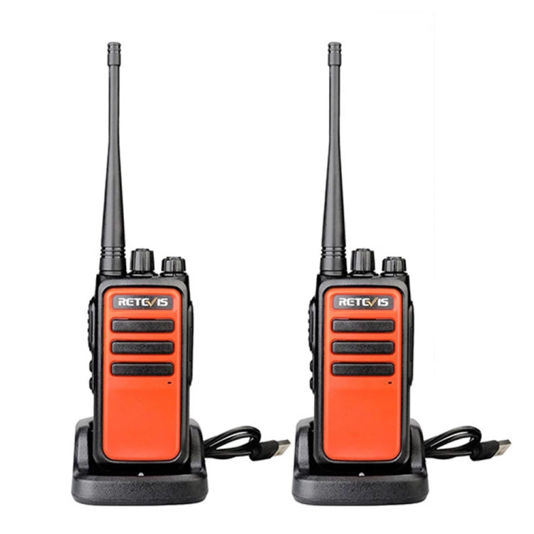 1 Pair RETEVIS RT66 PMR446 16CHS License-free Two Way Radio Handheld Walkie Talkie, EU Plug - Handheld Walkie Talkie by buy2fix | Online Shopping UK | buy2fix