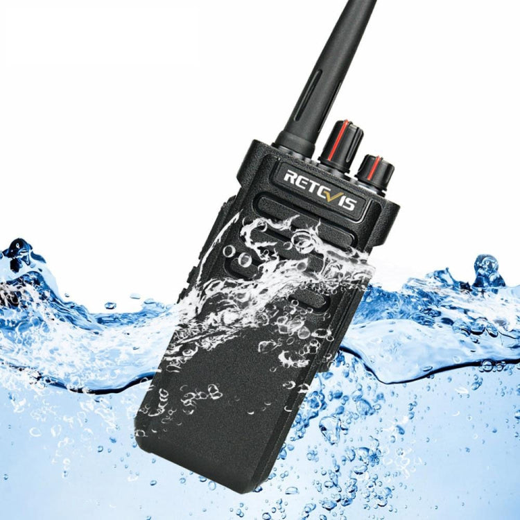 RETEVIS RT67 0.5W PMR446 16CHS Two Way Radio Mini Handheld Walkie Talkie, EU Plug(Black) by RETEVIS