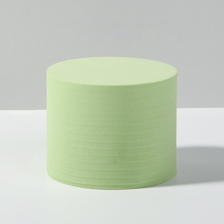 7.6 x 6cm Cylinder Geometric Cube Solid Color Photography Photo Background Table Shooting Foam Props (Green) - Camera Accessories by buy2fix | Online Shopping UK | buy2fix