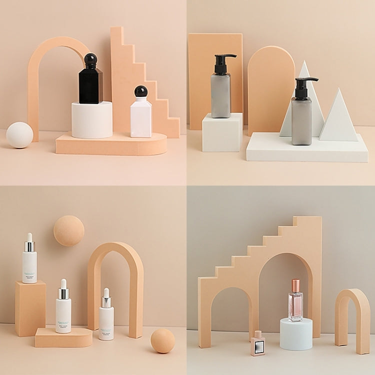 10 x 6cm Cylinder Geometric Cube Solid Color Photography Photo Background Table Shooting Foam Props(Flesh Color) - Geometric Props by buy2fix | Online Shopping UK | buy2fix