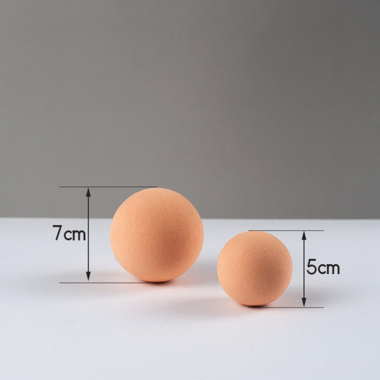 7cm Round Ball + 5cm Round Ball Geometric Cube Solid Color Photography Photo Background Table Shooting Foam Props(Flesh Color) - Geometric Props by buy2fix | Online Shopping UK | buy2fix