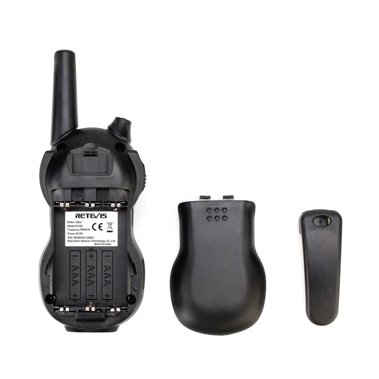 1 Pair RETEVIS RT638 EU Frequency PMR446 16CHS License-free Children Handheld Walkie Talkie(Red) - Children by RETEVIS | Online Shopping UK | buy2fix