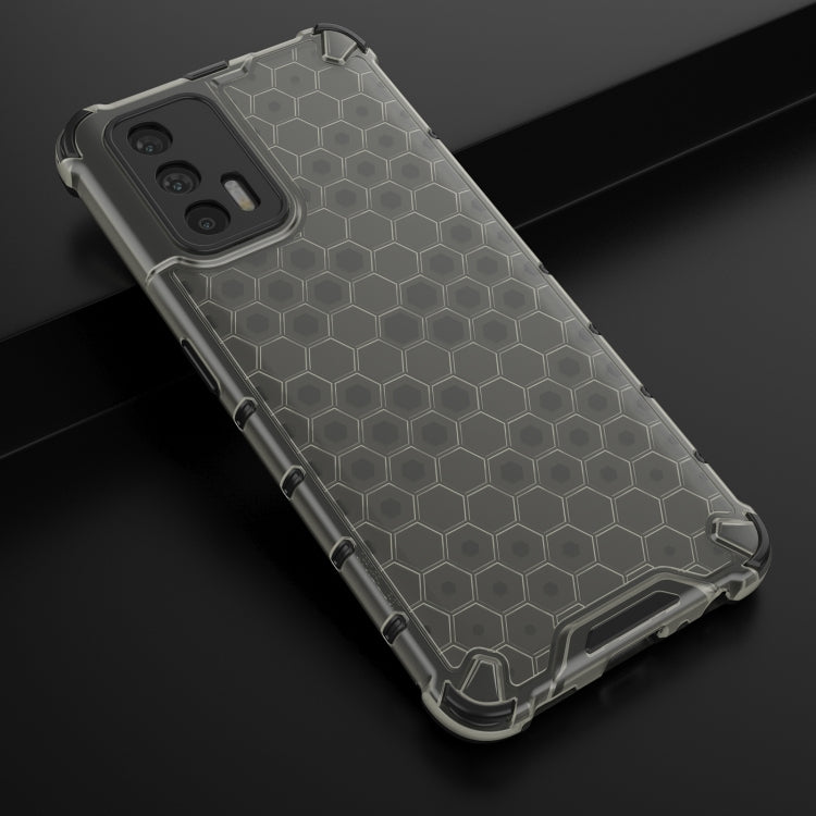 For OPPO Realme GT 5G Shockproof Honeycomb PC + TPU Case(Black) - Realme Cases by buy2fix | Online Shopping UK | buy2fix