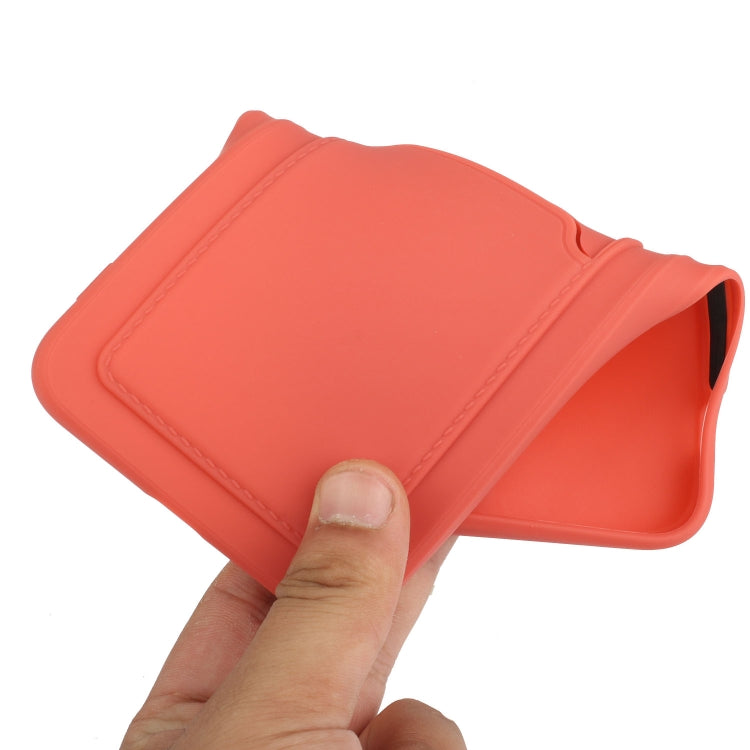For Xiaomi Redmi Note 10 5G Card Slot Design Shockproof TPU Protective Case(Plum Red) - Xiaomi Cases by buy2fix | Online Shopping UK | buy2fix