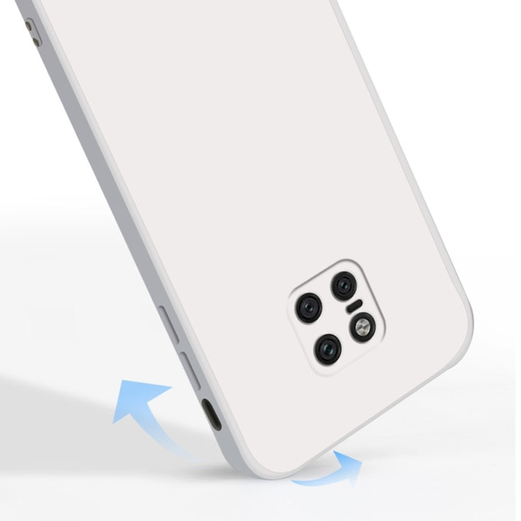 For Huawei Mate 20 Pro Solid Color Imitation Liquid Silicone Straight Edge Dropproof Full Coverage Protective Case(Black) - Huawei Cases by buy2fix | Online Shopping UK | buy2fix