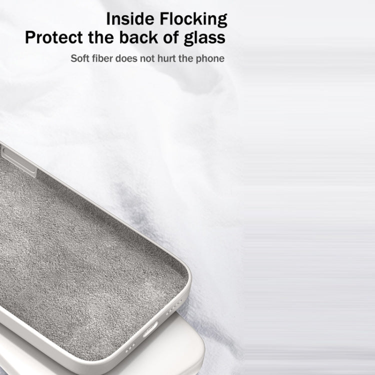 For Samsung Galaxy A71 Solid Color Imitation Liquid Silicone Straight Edge Dropproof Full Coverage Protective Case(Matcha Green) by buy2fix