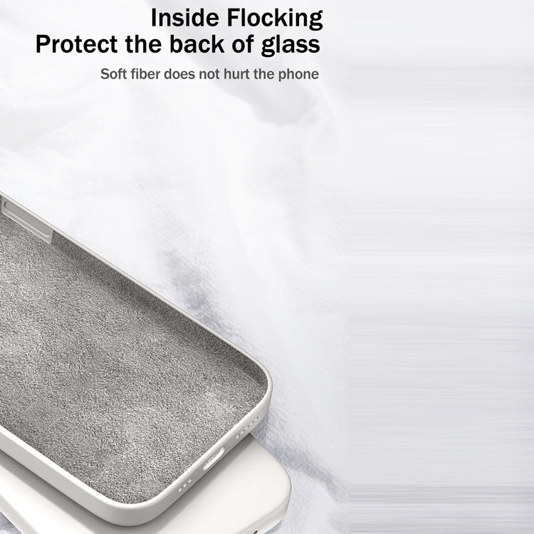 For Samsung Galaxy S21 Ultra 5G Solid Color Imitation Liquid Silicone Straight Edge Dropproof Full Coverage Protective Case(Red) - Galaxy S21 Ultra 5G Cases by buy2fix | Online Shopping UK | buy2fix