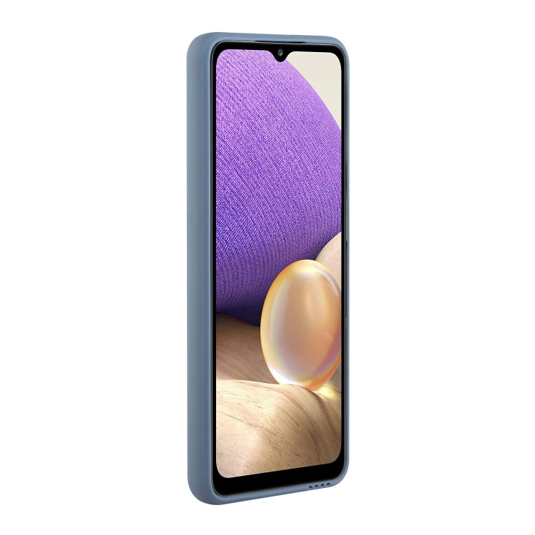For Samsung Galaxy A52 5G / 4G Card Slot Design Shockproof TPU Protective Case(Gray) - Galaxy Phone Cases by buy2fix | Online Shopping UK | buy2fix