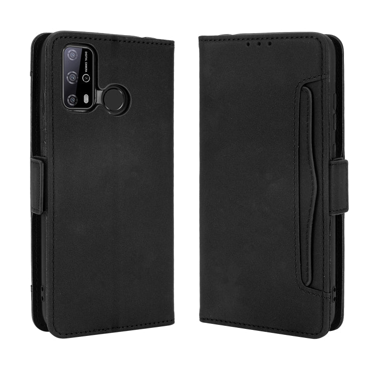For Oukitel C23 Pro Skin Feel Calf Pattern Horizontal Flip Leather Case with Holder & Card Slots & Photo Frame(Black) - More Brand by buy2fix | Online Shopping UK | buy2fix