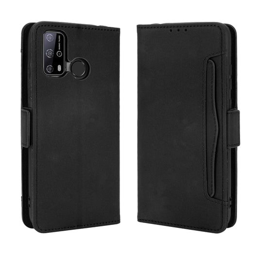 For Oukitel C23 Pro Skin Feel Calf Pattern Horizontal Flip Leather Case with Holder & Card Slots & Photo Frame(Black) by buy2fix