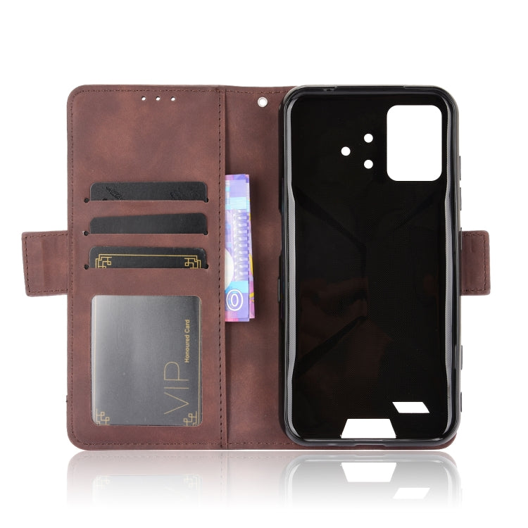 For UMIDIGI Bison GT Skin Feel Calf Pattern Horizontal Flip Leather Case with Holder & Card Slots & Photo Frame(Brown) - More Brand by buy2fix | Online Shopping UK | buy2fix