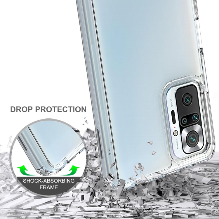 For Xiaomi Redmi Note 10 Pro Shockproof Scratchproof TPU + Acrylic Protective Case(Transparent) - Xiaomi Cases by buy2fix | Online Shopping UK | buy2fix