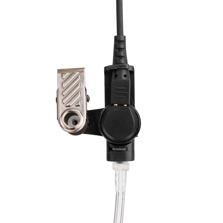 RETEVIS TK 2 Pin Long Clip Air Guide Covert Acoustic Tube Earpiece Speaker Microphone for H-777 / RT-5R / RT-5RV / RT-B6 by RETEVIS