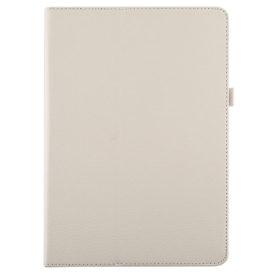 Litchi Texture Horizontal Flip Leather Case with Holder For iPad 10.5 / iPad 10.2 2021 / 2020 / 2019(White) by buy2fix