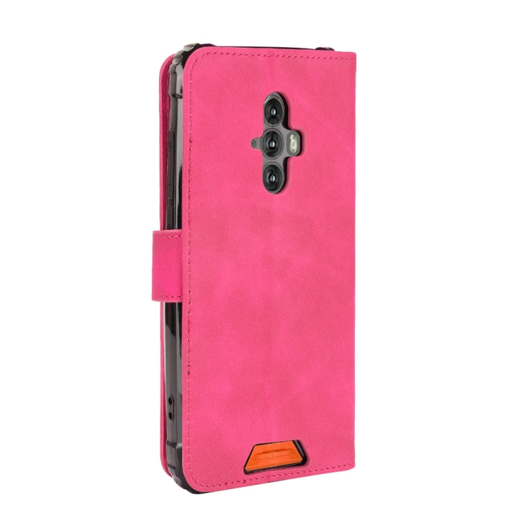 For Blackview BV6600 Solid Color Skin Feel Magnetic Buckle Horizontal Flip Calf Texture PU Leather Case with Holder & Card Slots & Wallet(Rose Gold) - More Brand by buy2fix | Online Shopping UK | buy2fix