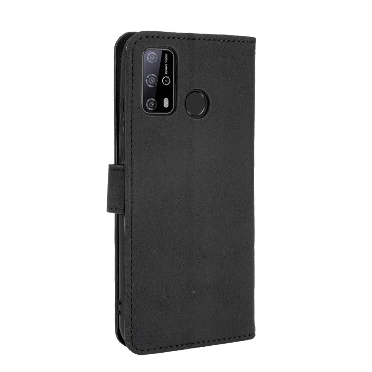 For Oukitel C23 Pro Solid Color Skin Feel Magnetic Buckle Horizontal Flip Calf Texture PU Leather Case with Holder & Card Slots & Wallet(Black) - More Brand by buy2fix | Online Shopping UK | buy2fix