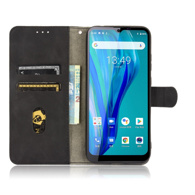 For Oukitel C23 Pro Solid Color Skin Feel Magnetic Buckle Horizontal Flip Calf Texture PU Leather Case with Holder & Card Slots & Wallet(Black) - More Brand by buy2fix | Online Shopping UK | buy2fix