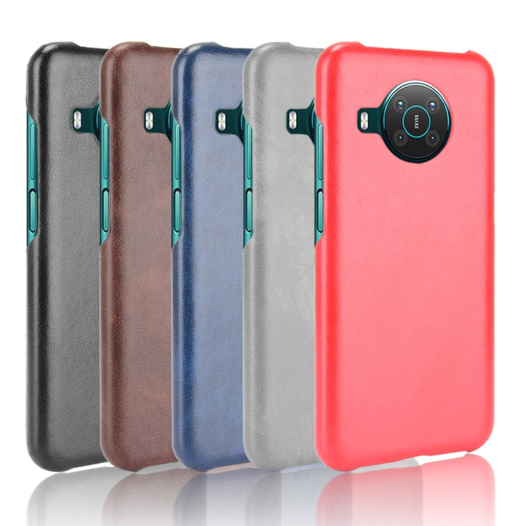 For Nokia X10 / X20 Shockproof Litchi Texture PC + PU Case(Grey) - Nokia Cases by buy2fix | Online Shopping UK | buy2fix
