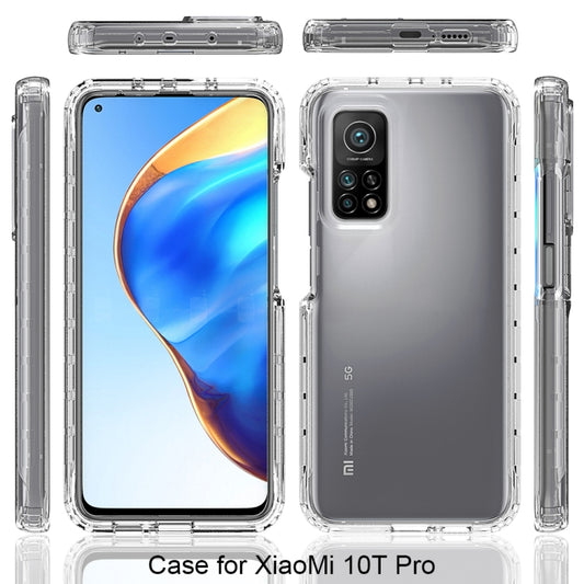 For Xiaomi Mi 10T Pro 5G Shockproof Highly Transparent PC+TPU Protective Case by buy2fix