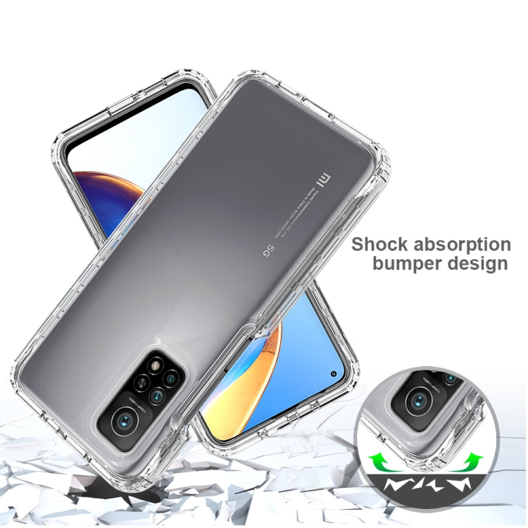 For Xiaomi Mi 10T Pro 5G Shockproof Highly Transparent PC+TPU Protective Case - Xiaomi Cases by buy2fix | Online Shopping UK | buy2fix