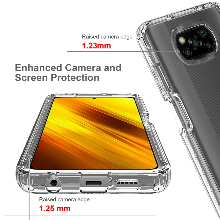 For Xiaomi Poco X3 NFC Shockproof Highly Transparent PC+TPU Protective Case - Xiaomi Cases by buy2fix | Online Shopping UK | buy2fix