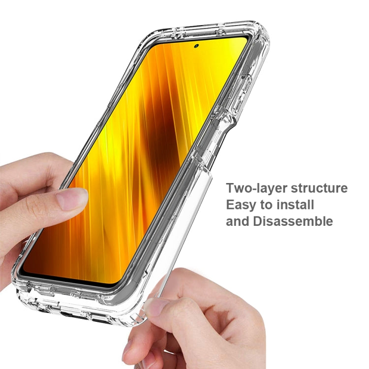 For Xiaomi Poco X3 NFC Shockproof Highly Transparent PC+TPU Protective Case - Xiaomi Cases by buy2fix | Online Shopping UK | buy2fix