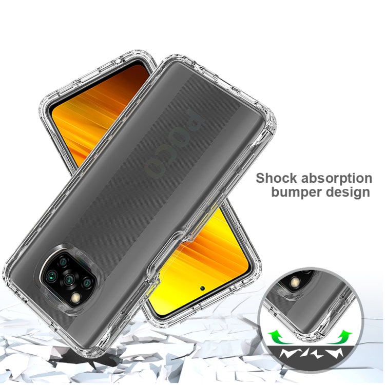 For Xiaomi Poco X3 NFC Shockproof Highly Transparent PC+TPU Protective Case - Xiaomi Cases by buy2fix | Online Shopping UK | buy2fix