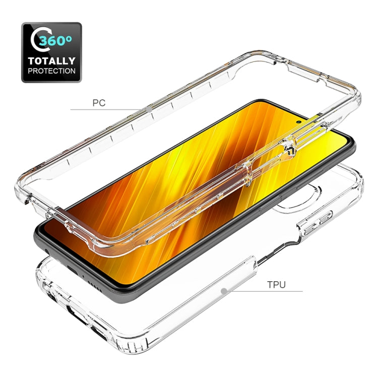 For Xiaomi Poco X3 NFC Shockproof Highly Transparent PC+TPU Protective Case - Xiaomi Cases by buy2fix | Online Shopping UK | buy2fix