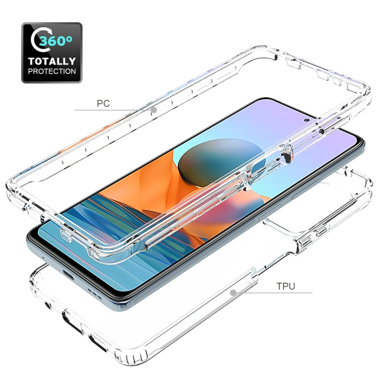 For Xiaomi Redmi Note 10 Pro Shockproof Highly Transparent PC+TPU Protective Case - Xiaomi Cases by buy2fix | Online Shopping UK | buy2fix