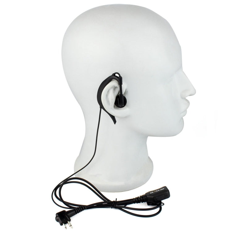 RETEVIS R-111 M Head 2 Pin PTT Adjustable Volume Earphone Microphone for Motorola GP68/GP88/GP300/GP2000 - Microphones & Headsets by RETEVIS | Online Shopping UK | buy2fix