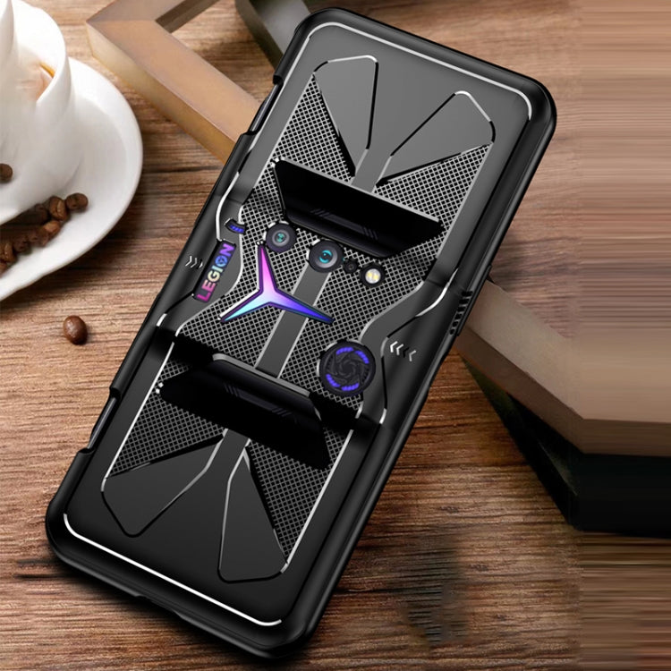 For Lenovo Legion 2 Pro TPU Cooling Gaming Phone All-inclusive Shockproof Case(Black) - Lenovo by buy2fix | Online Shopping UK | buy2fix