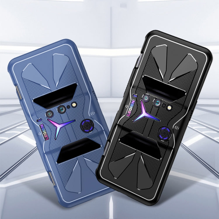 For Lenovo Legion 2 Pro TPU Cooling Gaming Phone All-inclusive Shockproof Case(Black) - Lenovo by buy2fix | Online Shopping UK | buy2fix