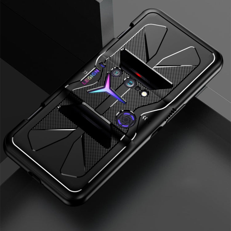 For Lenovo Legion 2 Pro TPU Cooling Gaming Phone All-inclusive Shockproof Case(Black) - Lenovo by buy2fix | Online Shopping UK | buy2fix