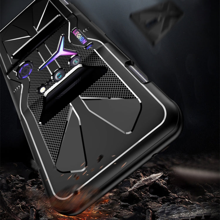 For Lenovo Legion 2 Pro TPU Cooling Gaming Phone All-inclusive Shockproof Case(Black) - Lenovo by buy2fix | Online Shopping UK | buy2fix