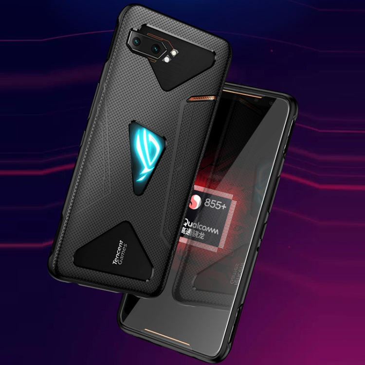 For Asus ROG Phone II TPU Cooling Gaming Phone All-inclusive Shockproof Case(Navy Blue) - ASUS Cases by buy2fix | Online Shopping UK | buy2fix