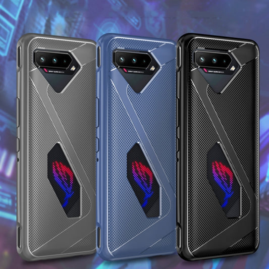 For Asus ROG Phone 5 TPU Cooling Gaming Phone All-inclusive Shockproof Case(Black) by buy2fix