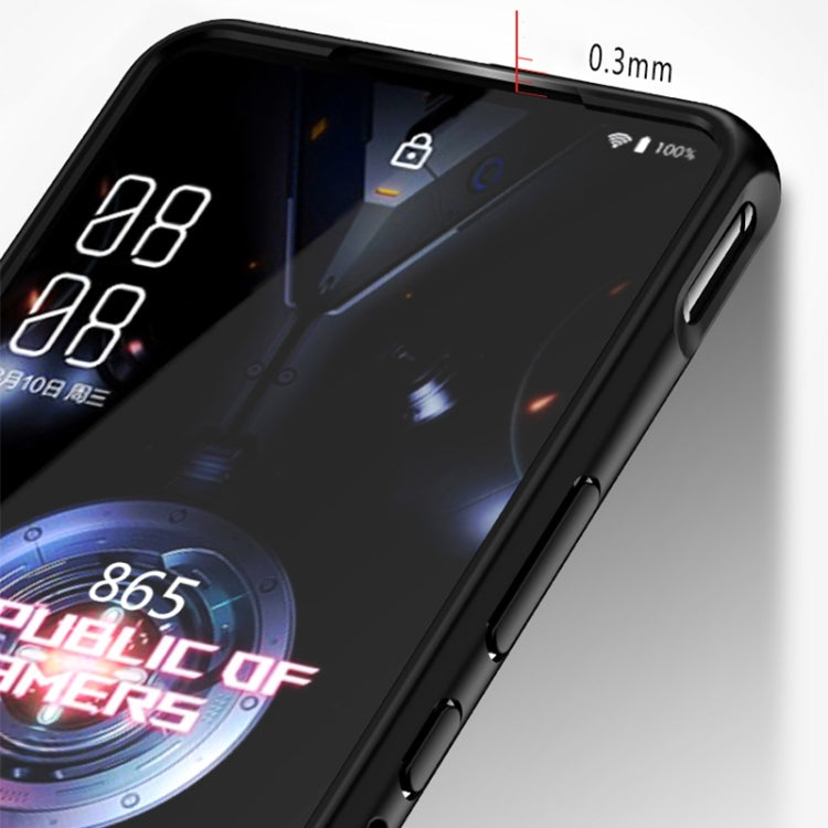 For Asus ROG Phone 5 TPU Cooling Gaming Phone All-inclusive Shockproof Case(Black) by buy2fix