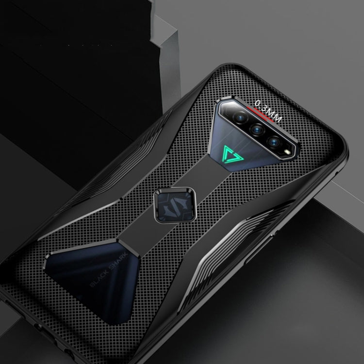 For Xiaomi Black Shark 4 TPU Cooling Gaming Phone All-inclusive Shockproof Case(Black) - Xiaomi Cases by buy2fix | Online Shopping UK | buy2fix