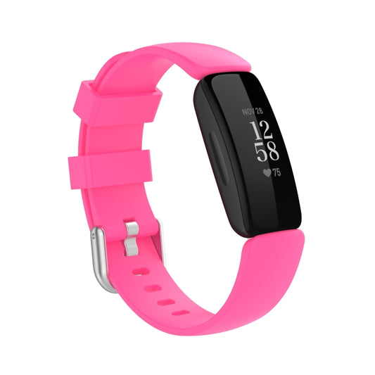 For Fitbit Ace 3 / Inspire 2 Silicone Watch Band(Pink) by buy2fix