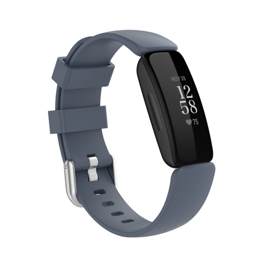 For Fitbit Ace 3 / Inspire 2 Silicone Watch Band(Grey) - Watch Bands by buy2fix | Online Shopping UK | buy2fix