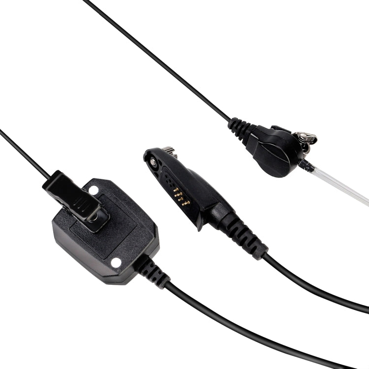 RETEVIS EA110M IP66 Waterproof 6 Pin Stylus PTT Air Guide Earphone Microphone with GP328plus Connector - Microphones & Headsets by RETEVIS | Online Shopping UK | buy2fix