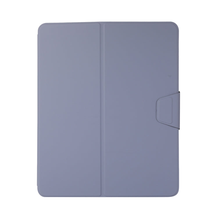 For iPad Air 13 2025 / 2024 / iPad Pro 12.9 2022 / 2021 Electric Pressed Texture Horizontal Flip Leather Tablet Case with Holder & Pen Slot(Lavender Gray) - iPad Pro 12.9 (2022/2021) Cases by buy2fix | Online Shopping UK | buy2fix