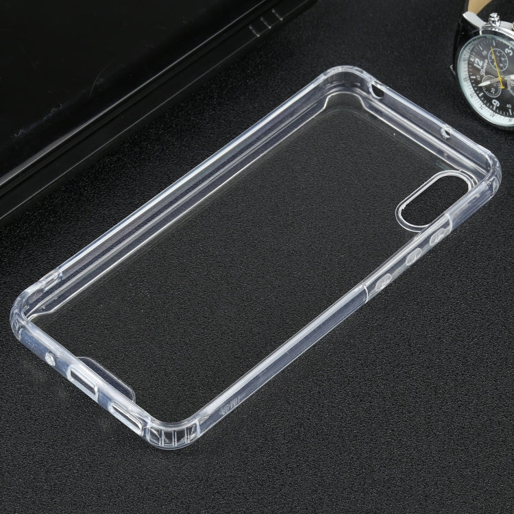 For Xiaomi Redmi 9A Four-corner Shockproof Transparent TPU + PC Protective Case - Xiaomi Cases by buy2fix | Online Shopping UK | buy2fix
